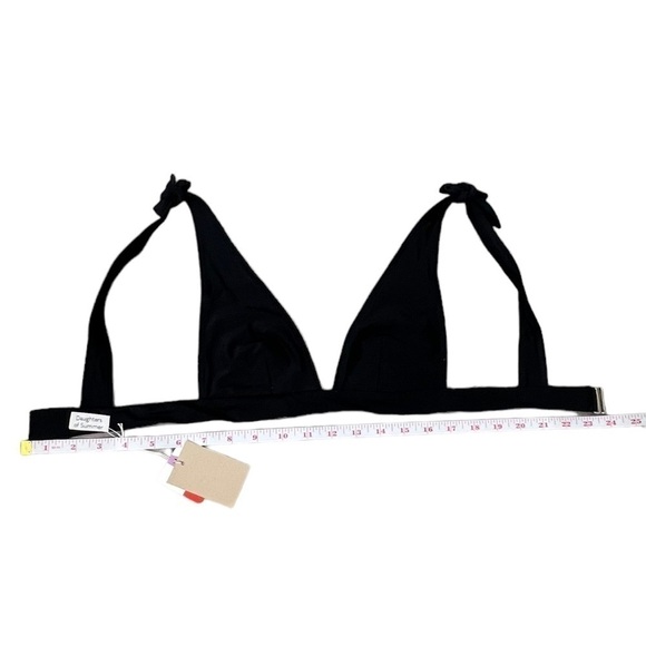 NWT Daughters of Summer Black Adjustable Bikini Top - Size XS - Picture 8 of 9